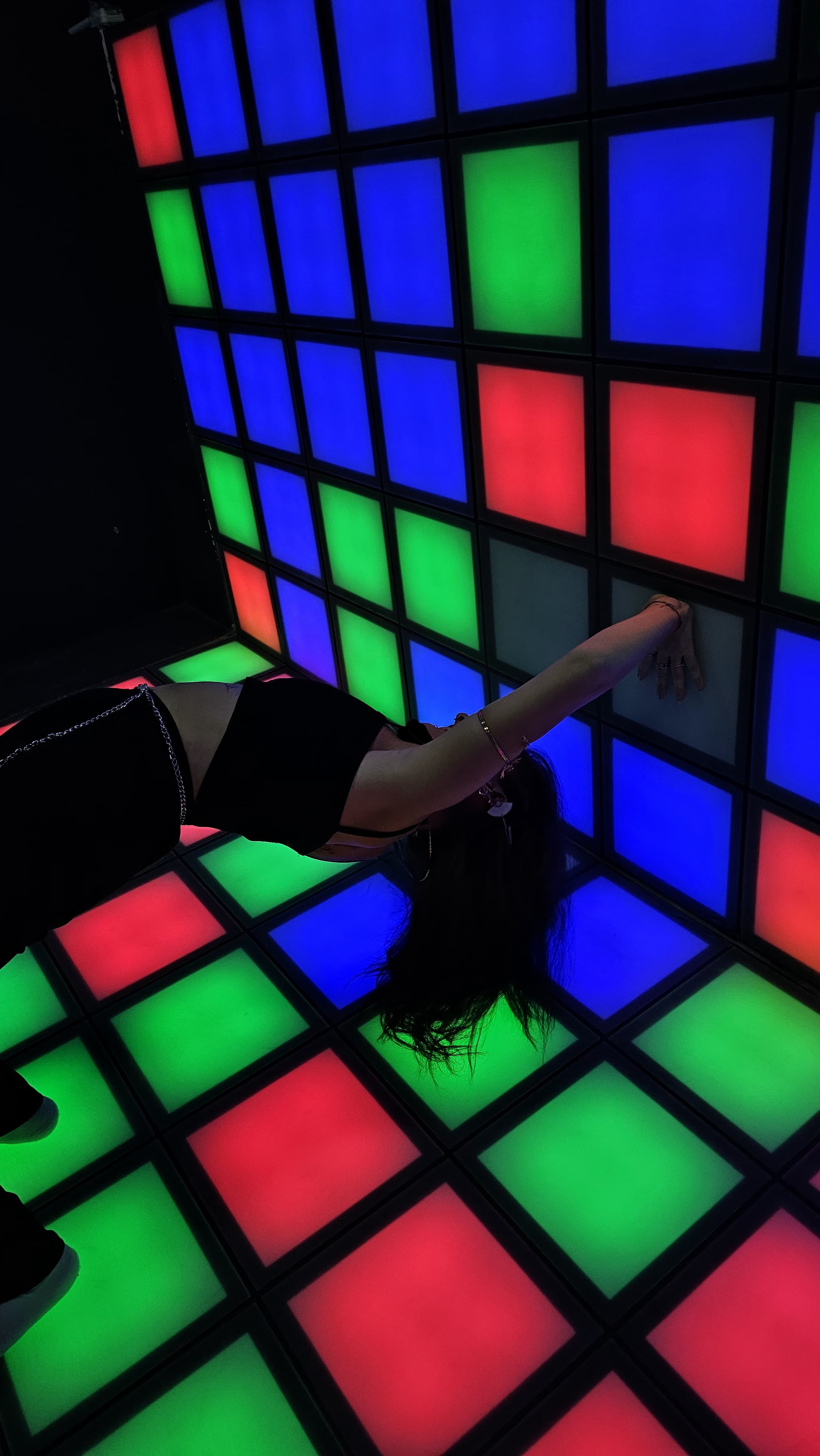 Team playing Floor is Lava game